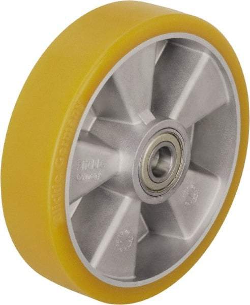 Blickle - 7 Inch Diameter x 1-31/32 Inch Wide, Polyurethane-Elastomer Blickle Extrathane Caster Wheel - 1,320 Lb. Capacity, 25/32 Inch Axle Diameter, Ball Bearing - A1 Tooling