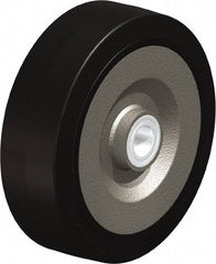 Blickle - 10 Inch Diameter x 3-9/64 Inch Wide, Solid Rubber Caster Wheel - 2,200 Lb. Capacity, 1-3/16 Inch Axle Diameter, Ball Bearing - A1 Tooling