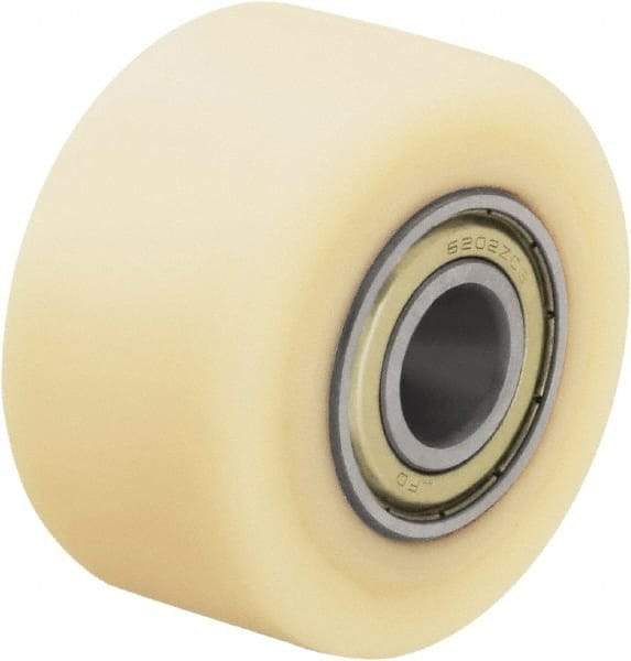 Blickle - 1-1/2 Inch Diameter x 1-7/64 Inch Wide, Impact-Resistant Cast Nylon Caster Wheel - 220 Lb. Capacity, 5/16 Inch Axle Diameter, Ball Bearing - A1 Tooling