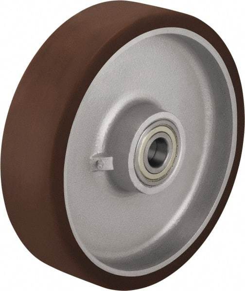 Blickle - 12 Inch Diameter x 3-9/64 Inch Wide, Polyurethane-Elastomer Blickle Besthane Caster Wheel - 5,280 Lb. Capacity, 1-3/8 Inch Axle Diameter, Ball Bearing - A1 Tooling