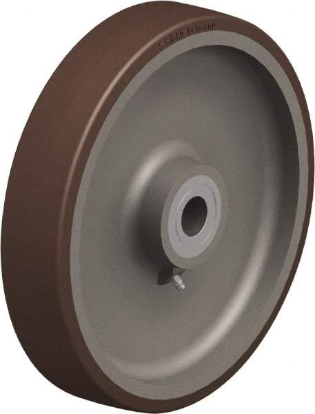 Blickle - 12 Inch Diameter x 2-23/64 Inch Wide, Polyurethane-Elastomer Blickle Besthane Caster Wheel - 3,960 Lb. Capacity, 1-3/16 Inch Axle Diameter, Ball Bearing - A1 Tooling