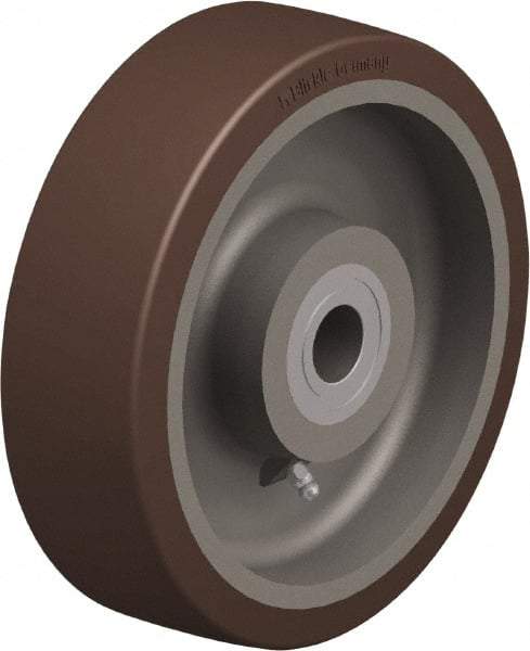 Blickle - 8 Inch Diameter x 2-23/64 Inch Wide, Polyurethane-Elastomer Blickle Besthane Caster Wheel - 2,640 Lb. Capacity, 1 Inch Axle Diameter, Ball Bearing - A1 Tooling