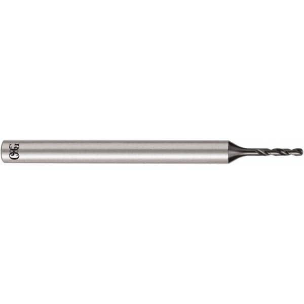 OSG - 3.09mm, 140° Point, Solid Carbide Micro Drill Bit - A1 Tooling