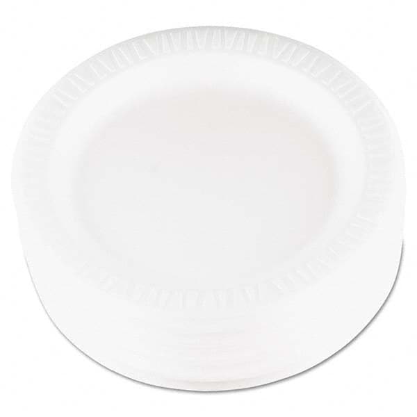 DART - Quiet Classic Laminated Foam Dinnerware, Plate, 9" Diam, WH, 125/PK, 4 Packs/CT - A1 Tooling