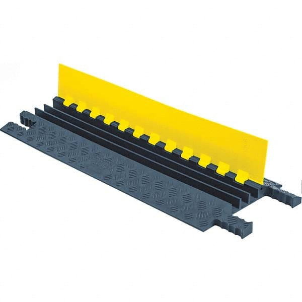 Checkers - On Floor Cable Covers Cover Material: Polyurethane Number of Channels: 3 - A1 Tooling