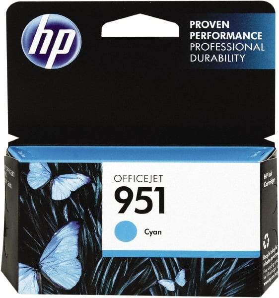 Hewlett-Packard - Cyan Ink Cartridge - Use with HP Officejet Pro 251dw, 276dw, 8100, 8600, 8610, 8615, 8620, 8625, 8630 - A1 Tooling