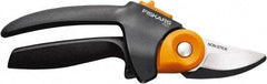 Fiskars - By-Pass Pruner - 3/4" Long Teflon Coated Steel Blade, Comfort Hand Grip Handle - A1 Tooling