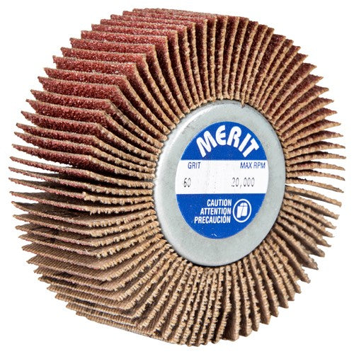 3″ × 1″ × 1/4″-20 Super Finish Flap Wheel 240 Grit Aluminum Oxide - A1 Tooling