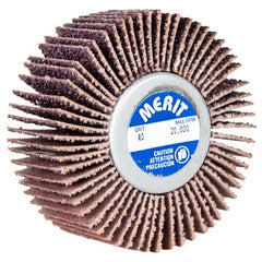 3″ × 3/4″ × 1/4″-20 High Performance Flap Wheel 60 Grit Ceramic Alumina / Aluminum Oxide - A1 Tooling