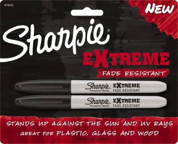 Sharpie - Black Permanent Marker - Fine Felt Tip, AP Nontoxic Ink - A1 Tooling