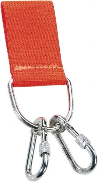 Proto - 7" Tethered Tool Holder - Carabiner Connection, 7" Extended Length, Orange - A1 Tooling