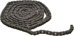 Morse - 3/8" Pitch, ANSI 35, Single Strand Roller Chain - Chain No. 35, 10 Ft. Long, 1/5" Roller Diam, 3/16" Roller Width - A1 Tooling