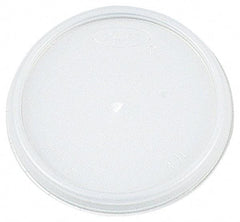 DART - Dart Lids for 8 oz Hot/Cold Foam Cups, Vented - White - A1 Tooling