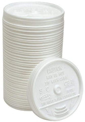 DART - Dart Sip-Thru Lids for 16 oz Hot/Cold Foam Cups - White - A1 Tooling