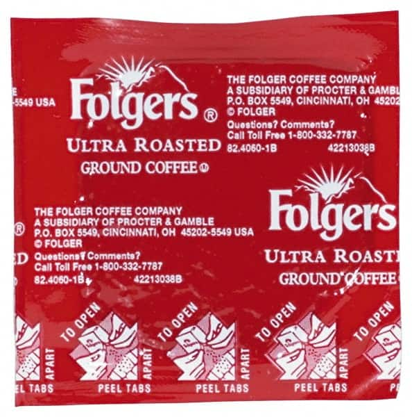 Folgers - Folgers Regular Pre-Measured Coffee Packs, 0.9 oz. each - A1 Tooling