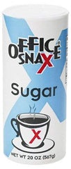 Office Snax - Granulated Fine Sugar - 20 oz, For Use with Beverages - A1 Tooling