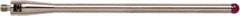 Renishaw - 0.1969 Inch Ball Diameter, Stainless Steel Stem, M4 Thread, Ruby Point Ball Tip CMM Stylus - 3.28 Inch Working Length, 0.1772 Inch Stem Diameter, 3-15/16 Inch Overall Length - A1 Tooling