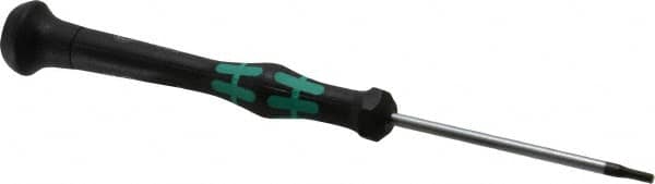 Wera - 2mm Precision Miniature Hex Driver - 2-3/8" Bade Length, Ergonomic with Spinning Cap Handle, 2-3/8" OAL - A1 Tooling