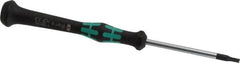 Wera - 2.5mm Precision Miniature Hex Driver - 2-3/8" Bade Length, Ergonomic with Spinning Cap Handle, 2-3/8" OAL - A1 Tooling