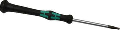 Wera - 3/32" Precision Miniature Hex Driver - 2-3/8" Bade Length, Ergonomic with Spinning Cap Handle, 2-3/8" OAL - A1 Tooling