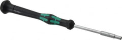 Wera - 3/32" Solid Shaft Precision Nutdriver - Ergonomic Handle, 6-1/4" OAL - A1 Tooling