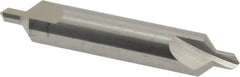 Hertel - #5 Plain Cut 90° Incl Angle Solid Carbide Combo Drill & Countersink - A1 Tooling