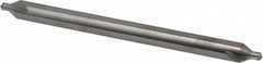 Hertel - #5 Plain Cut 60° Incl Angle Solid Carbide Combo Drill & Countersink - A1 Tooling