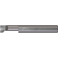 Micro 100 - Thread Relief Tools; Material: Solid Carbide ; Cutting Diameter (Inch): 3/16 ; Flat Width (Inch): 5/64 ; Flat Width (Decimal Inch): 0.0780 ; Cutting Depth (Inch): 1 ; Projection (Decimal Inch): 0.0400 - Exact Industrial Supply