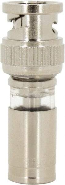 Ideal - Straight, BNC Compression Coaxial Connector - Compatible with RG59, Brass Body - A1 Tooling