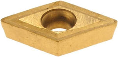 Value Collection - DCMT21.51 Carbide Turning Insert - 55° Diamond, 3/32" Thick, 1/64" Corner Radius - A1 Tooling