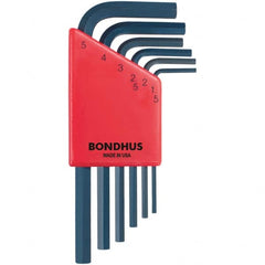 Bondhus - Hex Key Sets Tool Type: Hex Handle Type: L-Key Short Arm - A1 Tooling