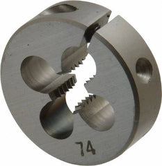 OSG - #12-28 UNF High Speed Steel Round Adjustable Die - A1 Tooling