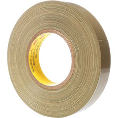 3M - 60 Yd x 1" x 11.7 mil Olive Green Polyethylene Cloth Duct Tape - A1 Tooling