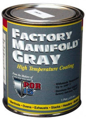 POR-15 - 1 Gal Gray Automotive Heat Resistant Paint - 1,200°F Max Temp, Comes in Can with Handle - A1 Tooling