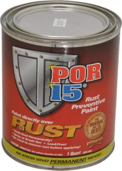 POR-15 - 1 Quart, Semi Gloss Black, Rust Preventative Paint - Comes in Can - A1 Tooling