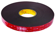 List 5952 1/2" x 36 yds VHB Acrylic Foam Tape - Black - A1 Tooling