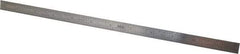 SPI - 12" Long, 1/64, 1/50, 1/32, 1/10" Graduation, Flexible Stainless Steel Rule - 3R Graduation Style, 1/2" Wide, Silver, Polished Finish - A1 Tooling