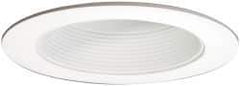 Cooper Lighting - 7-1/4 Inch Wide, Water Resistant, White Fixture Baffle Trim - Aluminum, 6 Inch ML7X LED Downlight Modules, UL/cUL Wet Location Listed - A1 Tooling