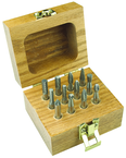 C-100 12Pc Set; 1/8" SH Dbl Cut - CBD - Burr - A1 Tooling