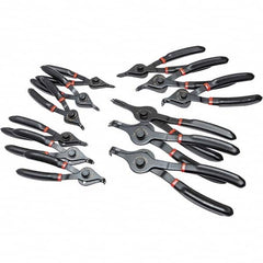 KD TOOLS - 12 Piece, Retaining Ring Pliers Set - Comes in Plastic Case - A1 Tooling