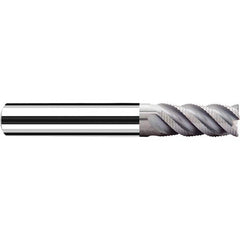 Fraisa - 3/8" Diam, 1" LOC, 4 Flute Solid Carbide Roughing Square End Mill - A1 Tooling