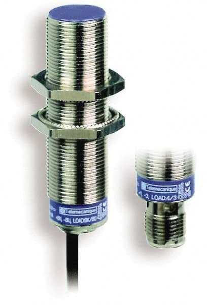 Telemecanique Sensors - PNP, NC, 8mm Detection, Cylinder Shielded, Inductive Proximity Sensor - 3 Wires, IP68, IP69K, 12 to 48 VDC, M18x1 Thread, 2.44 Inch Long - A1 Tooling