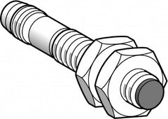 Telemecanique Sensors - PNP, NC, 2.5mm Detection, Cylinder, Inductive Proximity Sensor - 3 Wires, IP65, IP67, 12 to 24 VDC, M8x1 Thread, 42mm Long - A1 Tooling