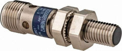 Telemecanique Sensors - NPN, NC, 1.5mm Detection, Cylinder Shielded, Inductive Proximity Sensor - 3 Wires, IP67, 12 to 24 VDC, M12x1 Thread, 45mm Long x 0.39 Inch Wide - A1 Tooling