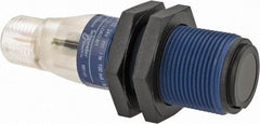 Telemecanique Sensors - 4 Pin M12 Connector, 15m Nominal Distance, Shock and Vibration Resistant, Through Beam Photoelectric Sensor - 12 to 24 VDC, 500 Hz, PBT, 2.36 Inch Long x 0.71 Inch Wide - A1 Tooling