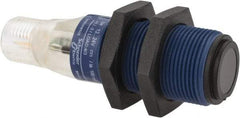 Telemecanique Sensors - 4 Pin M12 Connector, 15m Nominal Distance, Shock and Vibration Resistant, Through Beam Photoelectric Sensor - 12 to 24 VDC, 500 Hz, PBT, 2.36 Inch Long x 0.71 Inch Wide - A1 Tooling