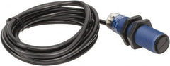 Telemecanique Sensors - Cable Connector, 0.6m Nominal Distance, Shock and Vibration Resistant, Diffused Photoelectric Sensor - 12 to 24 VDC, 500 Hz, PBT, 2.44 Inch Long x 0.71 Inch Wide - A1 Tooling