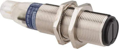 Telemecanique Sensors - 4 Pin M12 Connector, 0.6m Nominal Distance, Shock and Vibration Resistant, Diffused Photoelectric Sensor - 12 to 24 VDC, 500 Hz, Nickel Plated Brass, 2.99 Inch Long x 0.71 Inch Wide - A1 Tooling