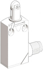 Telemecanique Sensors - DP, NC/NO, 240 VAC, 5 Pin M12 Male Terminal, Roller Plunger Actuator, General Purpose Limit Switch - IP66, IP67, IP68 IPR Rating - A1 Tooling