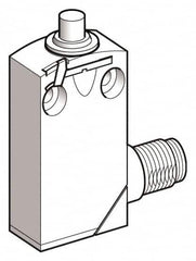 Telemecanique Sensors - SPCO, 2NC/2NO, 240 VAC, 250 VDC, Screw Terminal, End Plunger Actuator, General Purpose Limit Switch - 1, 2, 6, 12, 13, 4X, 6P NEMA Rating, IP66, IP67, IP68 IPR Rating - A1 Tooling